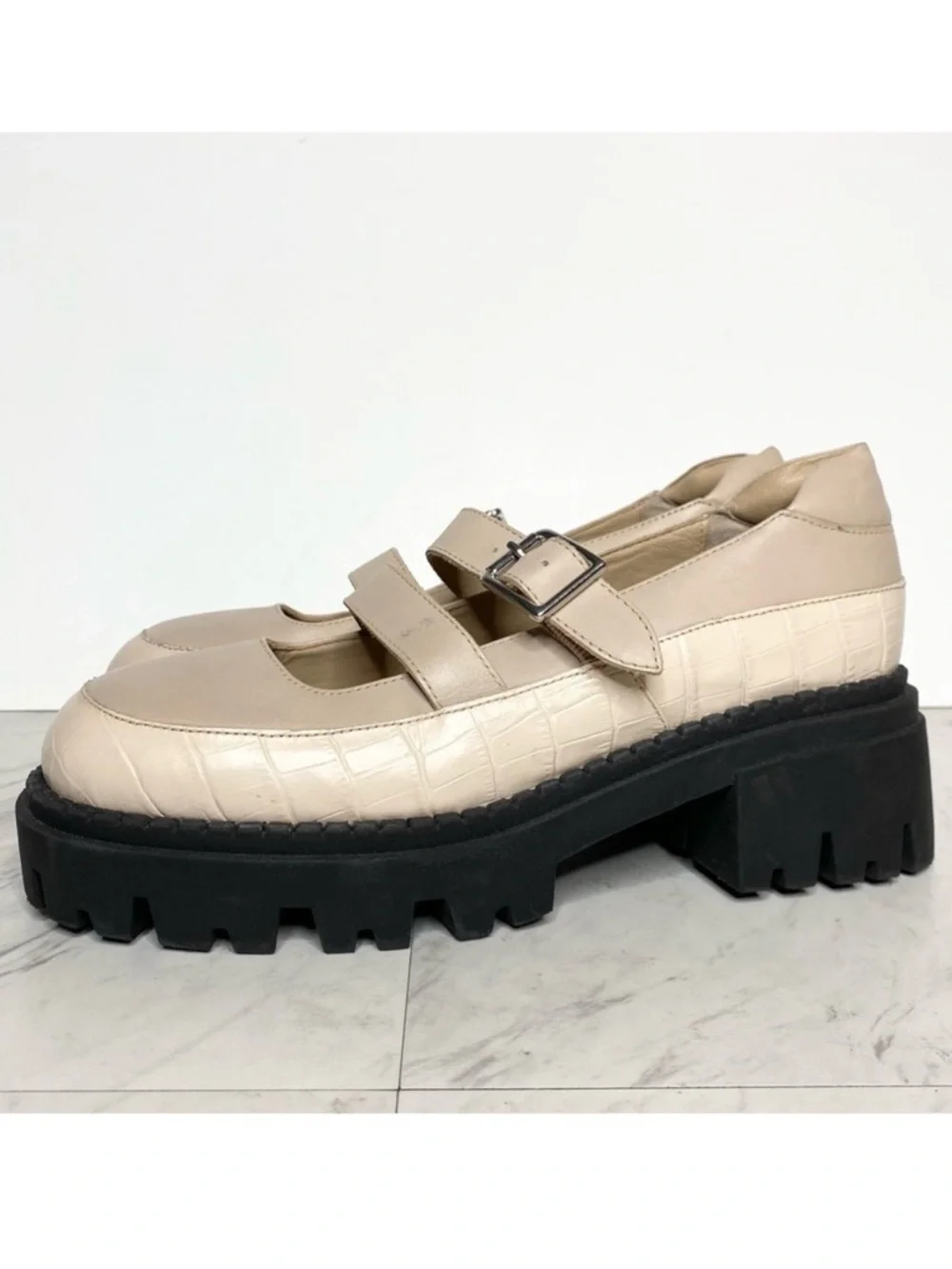Free People Stella Mary Jane Platform Shoe 9